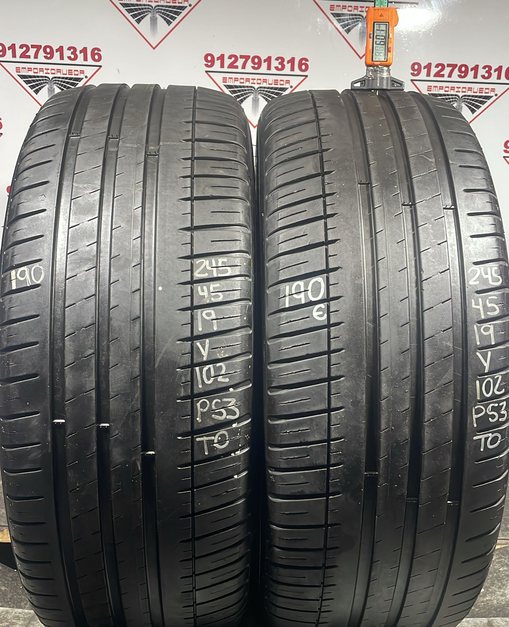 MICHELIN PILOT SPORT 3 USADO  245/45 R19 102 Y